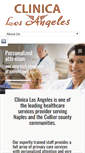 Mobile Screenshot of clinicalosangelesnaples.com